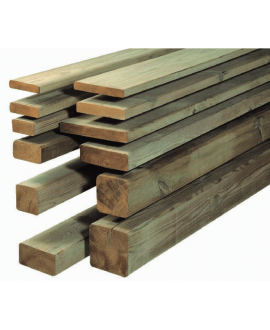C04883_Bois de contruction autoclavé vert
