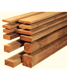 C04885_Bois de contruction autoclavé brun