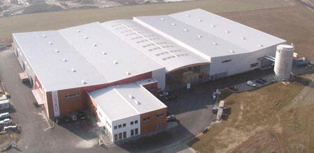 Image d'avion du nouveau site de Vernier en 2002 Image d'avion du nouveau site de Vernier en 2002